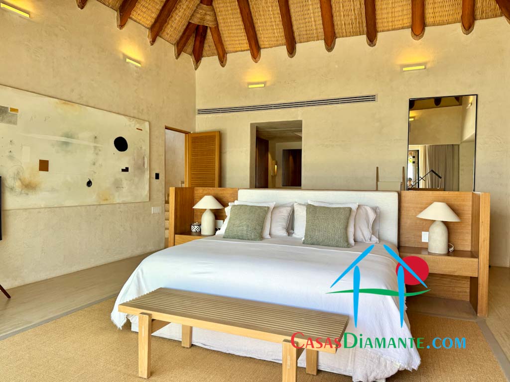 Real Diamante Del Mar Casa Palapas - Recámara principal 5